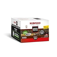 Kimbo Cialde Caffè Compostabili ESE - 100 Cialde - Espresso Napoletano