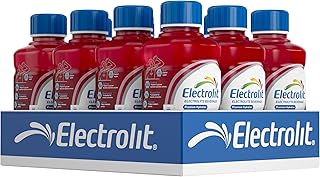 Electrolit, Electrolyte Beverage, Fruit Punch, 21 Fl Oz bottle (Pack of 12)