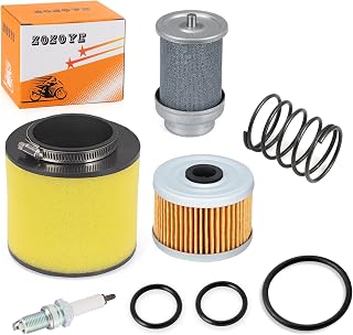 Air Filter & Air Cleaner Body & Oil Filter Spring for Honda Rancher 350 TRX350 FE FM TE TM 2000 2001 2002 2003 2004 2005 2006