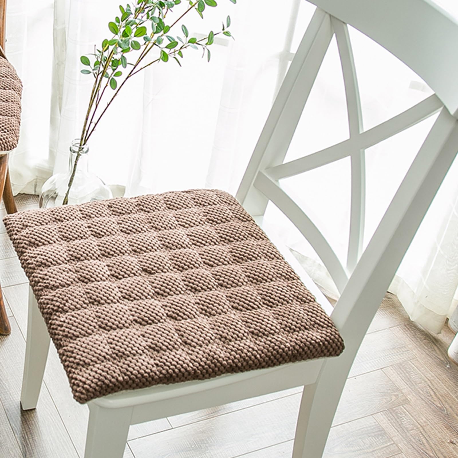 Coussin de siège antidérapant Konsilsa doux et respirant pour chaise