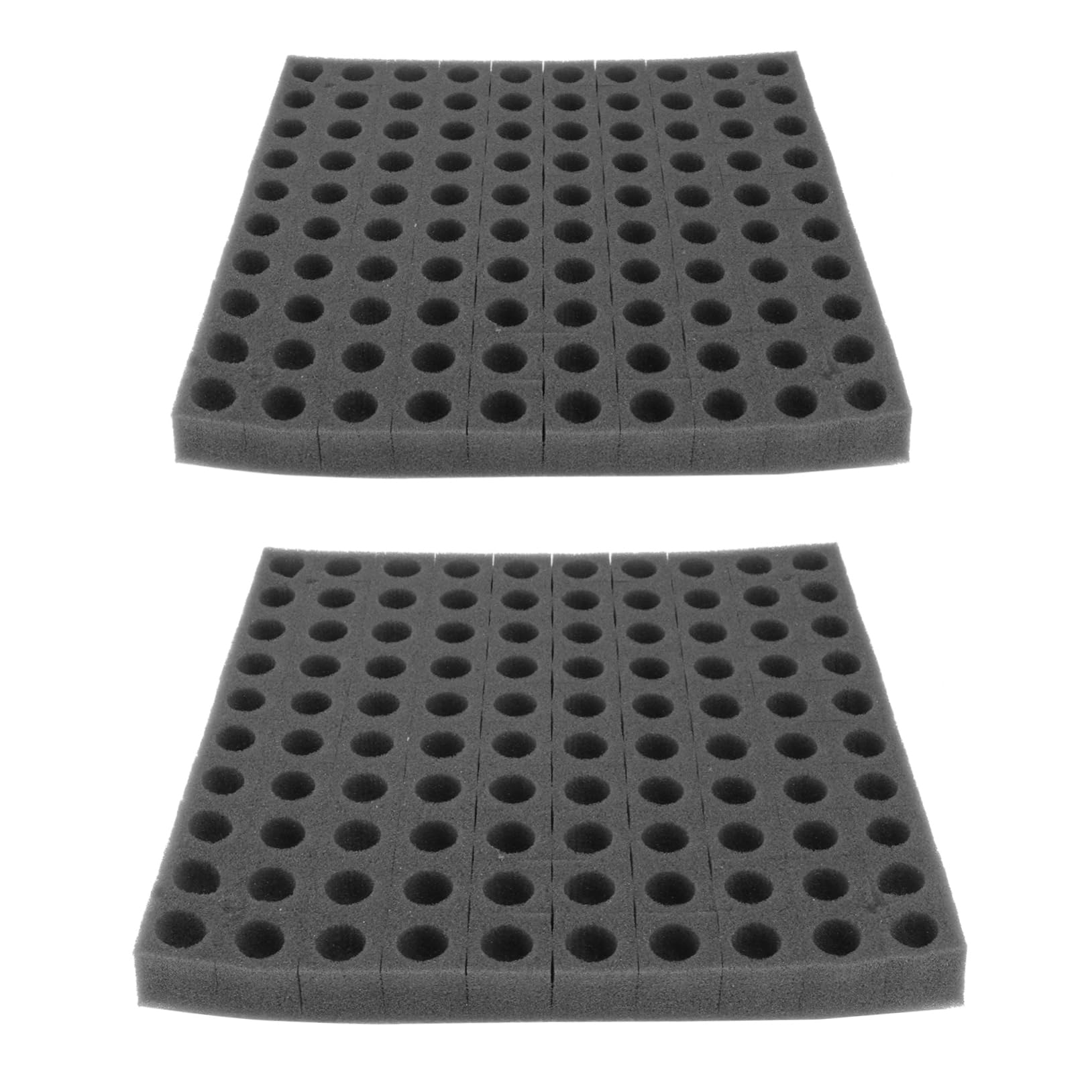 KONTONTY Hydroponic Grow Kit 2 Sheets Sponge Starter Trays Sprouting Tray Brown Paper Bags Rattan Decor Plant Nursery Sponge Soil- Tray Cubes Vegetable Germination Pot
