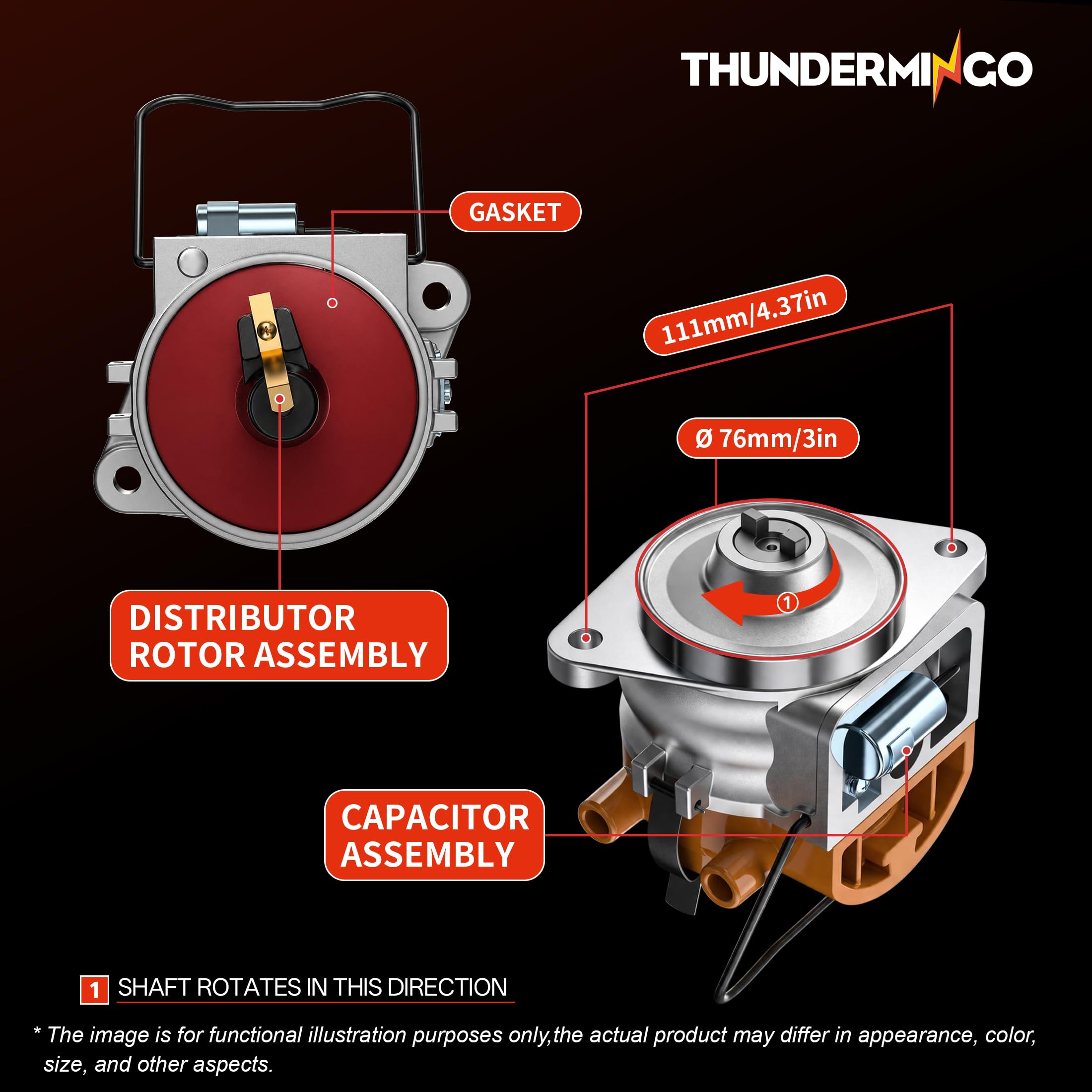 Amazon | THUNDERMINGO ディストリビューター コンプリートフロント