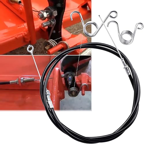 Miniatura 3 de Cable de acelerador universal de 60 pulgadas de largo para Manco 8252 Carro ASW Go Kart motocicleta Gas Scooter Minibike Buggy