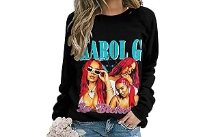 Karol G's Fashion-Forward Sweatshirts