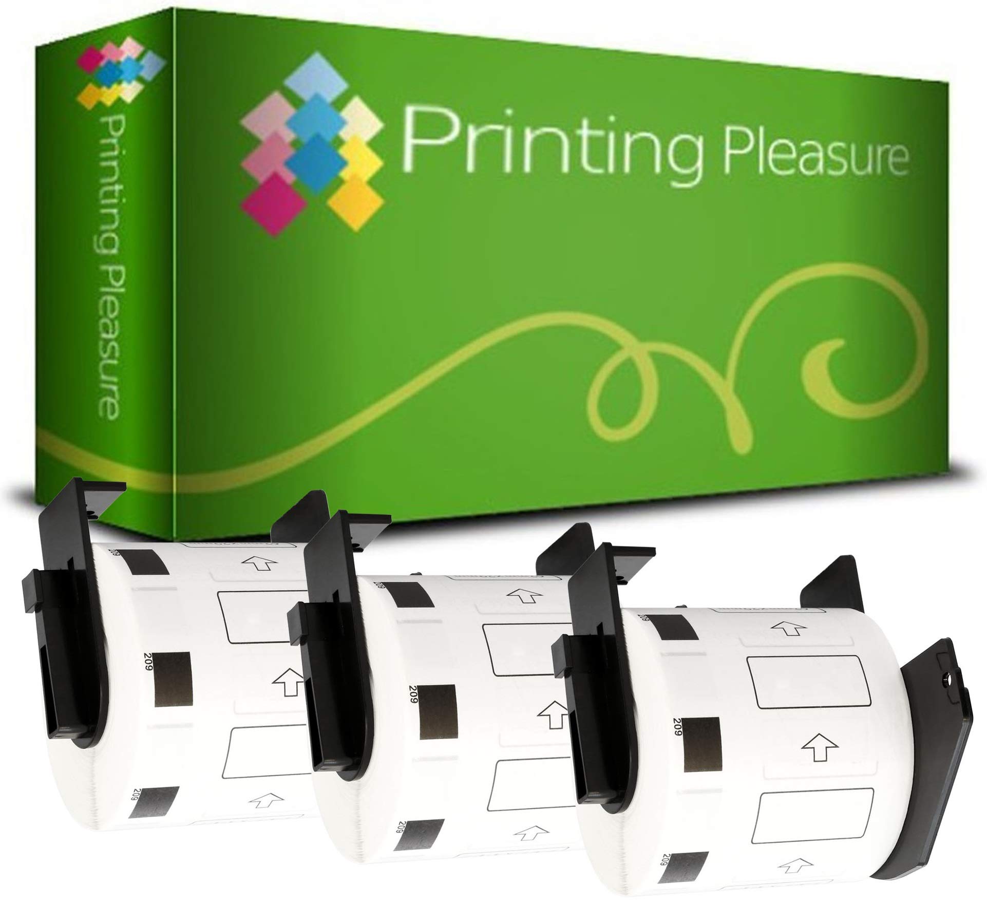 DOREE 5 Rotoli DK-11209 Etichette Per Indirizzi, 29 X 62 Mm, 800 - Foto 4