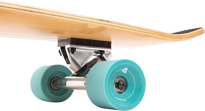 Retrospec Zed Longboard Skateboard Complete Cruiser | Bamboo & Canadian Maple Wood Cruiser & Upkeep All-in-One Multi-Function Portable Skate Tool with 2-in-1 Allen Wrench & Phillips