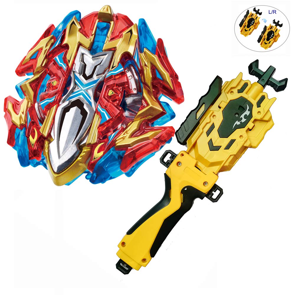 BHUGOGO Battling Tops Bey Children Gyro Toy B-120 Xcalibur 1 Sw Power Handle Launcher Starter