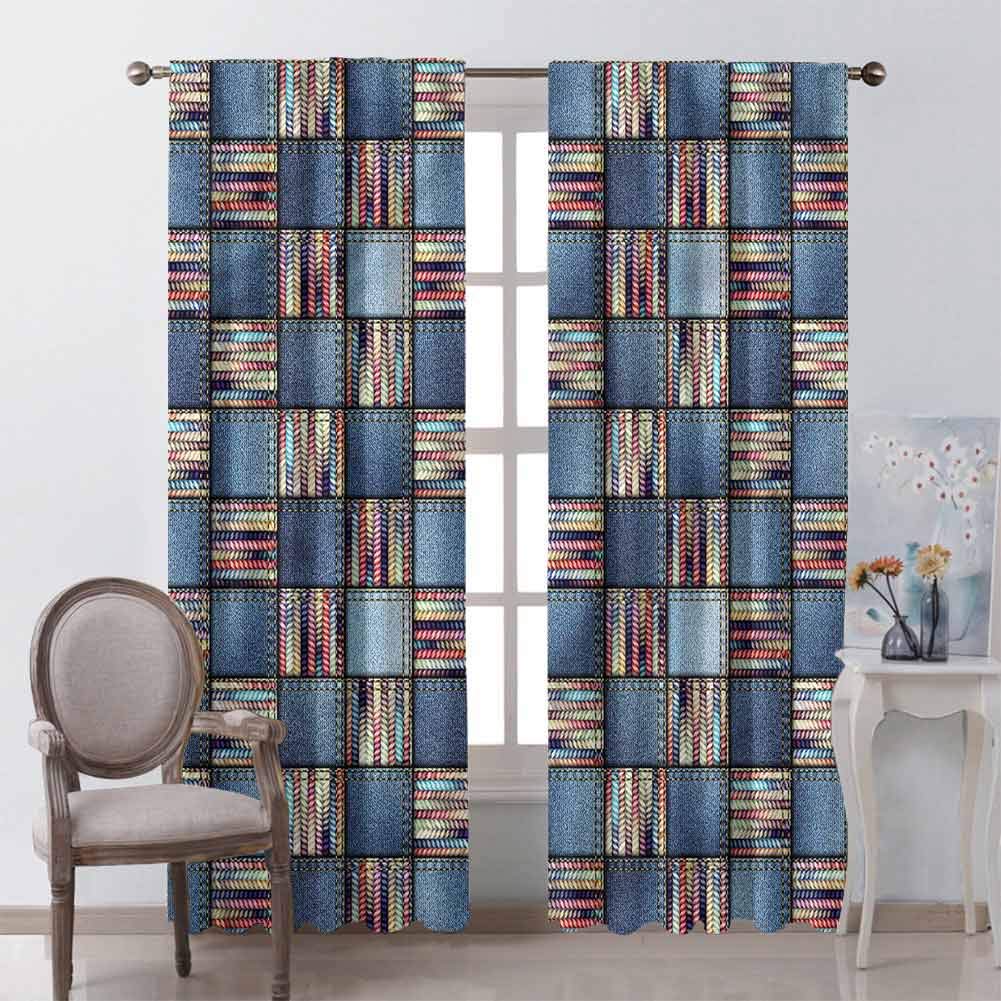 Denim Curtains Walmart Curtains & Drapes 2023