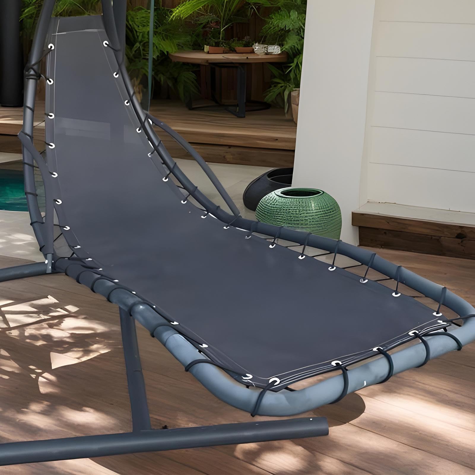 Tela de Repuesto para Silla Ajuste Ceñido, Resistente Al Desgaste Y Cómodo | de Recambio para Asiento de Silla Repuesto Para Exterior, Jardín, Patio, Balcón, Interior, Rincones Y