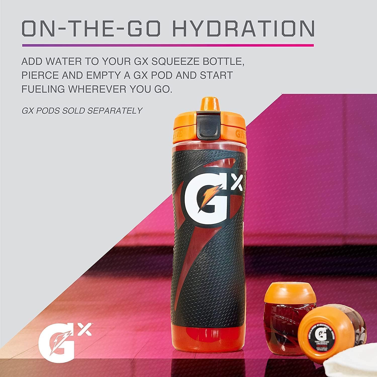 Gatorade Gx Bottle, Momentum Neon Pink - Image 5