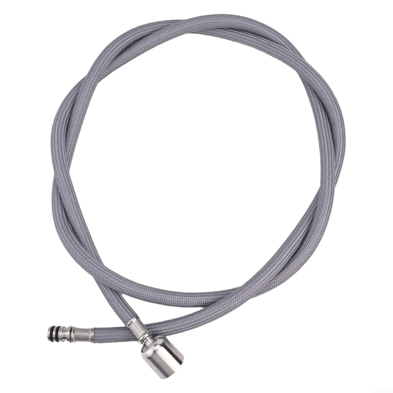 Serenophile Women's Snap - Gray Kitchen Faucet Pull Out Replacement Hose,Home Kitchen Flexible Spray Hose Basin Bath Tap Hose Replacement 1.5M For Faucet(Snap-Gray)