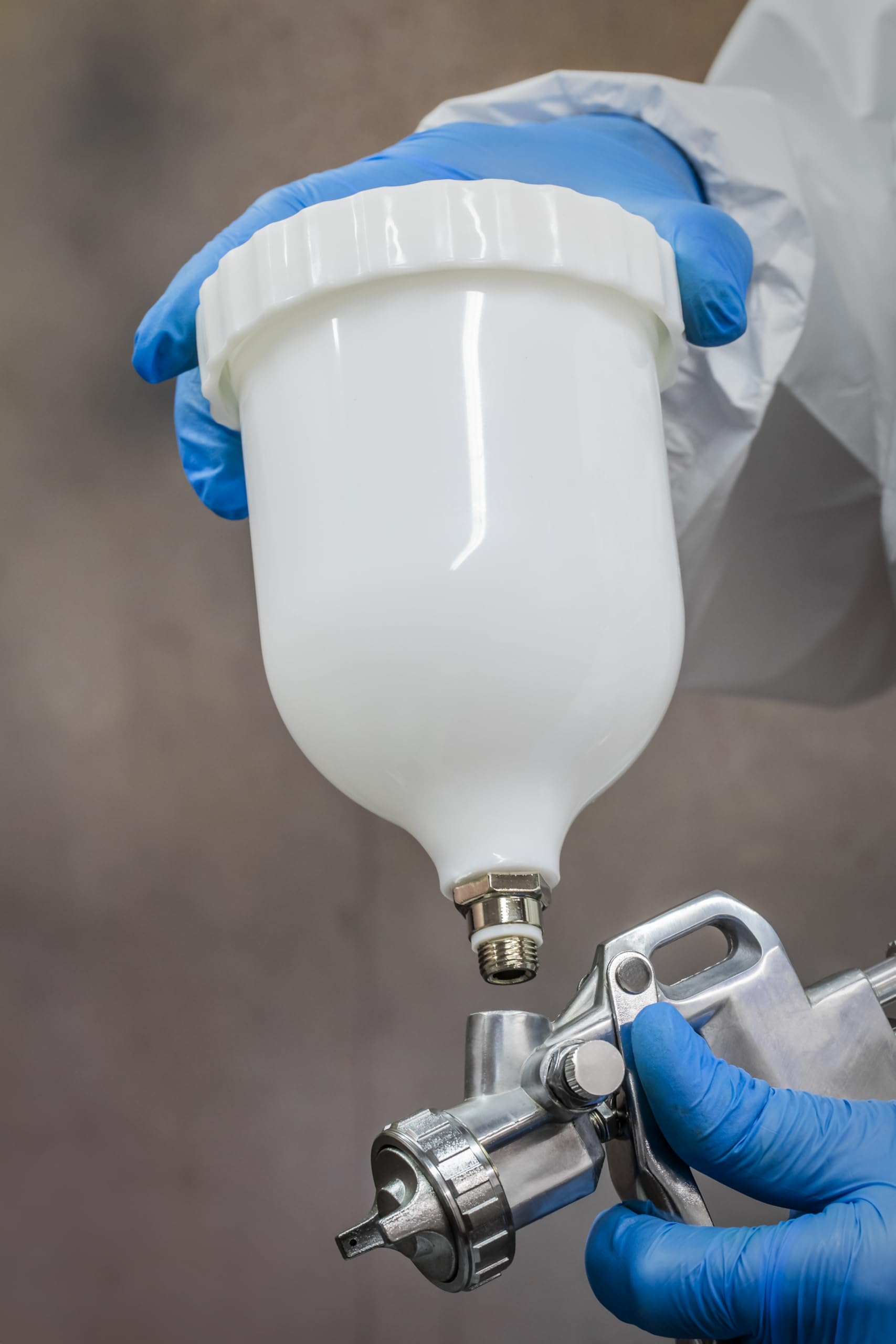 Sealey SSG502 Spray Gun Gravity Feed 1.8mm Set Up