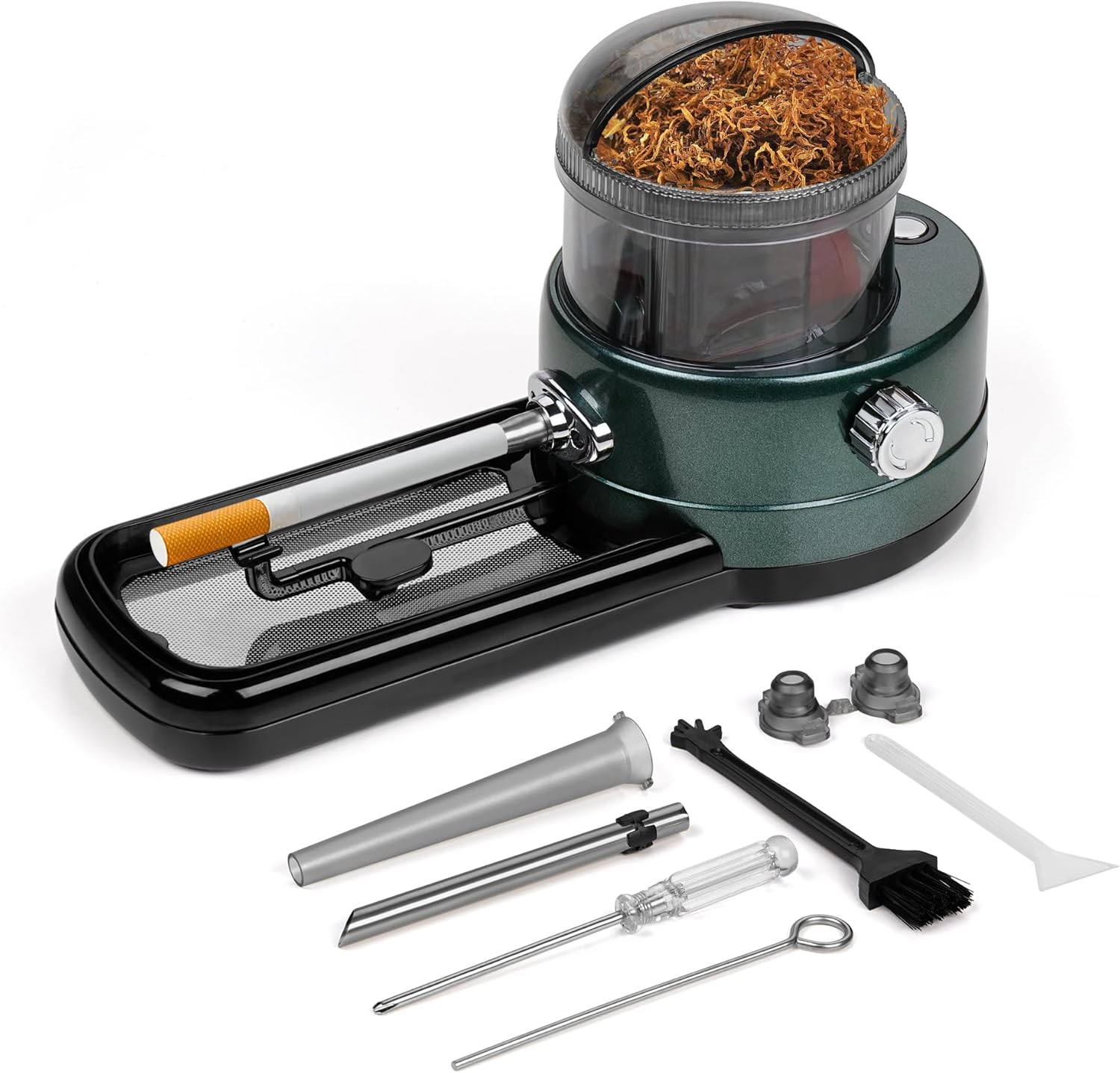 EKEPIN Electric Cigarette Rolling Machine, Portable Tobacco