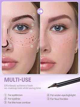 SHEGLAM Tint Lock Tattoo Peel Off Brow Gel- Auburn