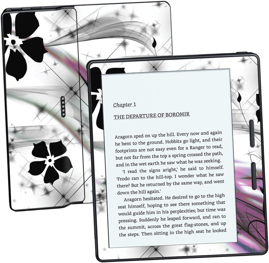 MightySkins Skin Compatible with Amazon Kindle Oasis 6" (8th Gen) - Gray World | Protective, Durable, and Unique Vinyl Decal wrap Cover | Easy to Apply, Remove, and Change Styles | Made in The USA