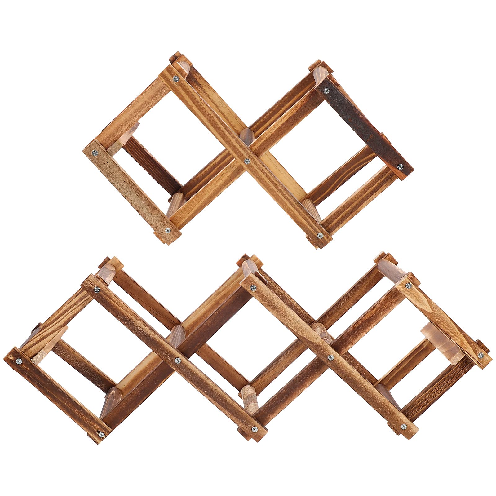 Supports pliables pour 3 et 5 bouteilles : organisation chic de votre bar et cuisine moderne