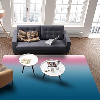 【超メルカリ市特価】ラグ　グラデーション グラデボーダー 選べるラグ タフト 洗える 正方形