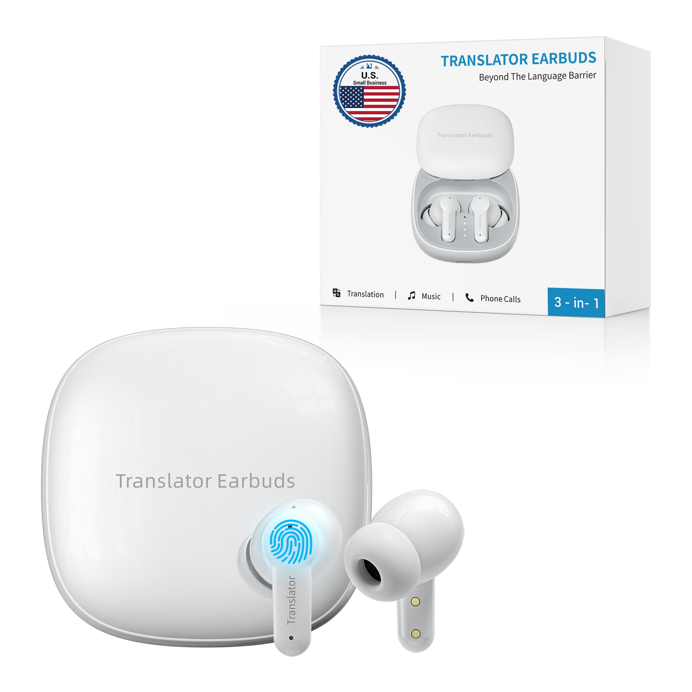 ANFIER M3 AI Translation Earbuds Real Time, 144 Languages