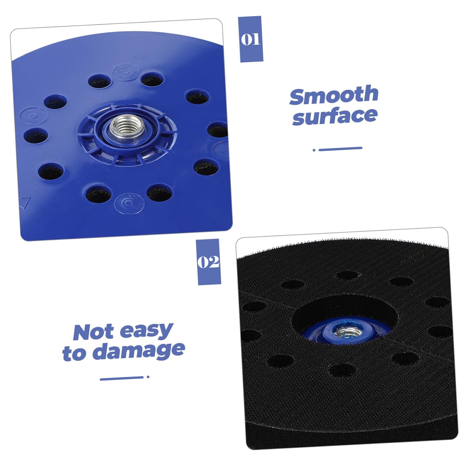 Versatile Wall Sander Disc Self-Adhesive Sandpaper Discs Sander Pads for Easy to Use
