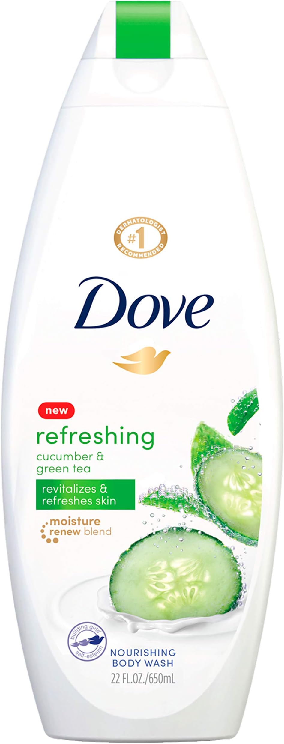 Go Fresh Body Wash Cucumber And Green Tea 22 Oz
