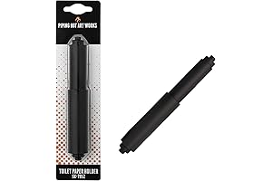 Black Toilet Paper Holder Spring Rod: Ultimate Toilet Paper Roller Replacement Solution
