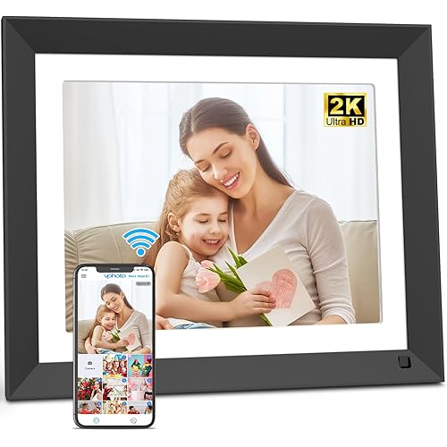 11-inch Digital Photo Frame WiFi Slideshow Digital-Picture-Frame - 2K IPS 2176 * 1600 Touch Screen Picture Frame with 32GB Storage, Motion Sensor, Share Photos Videos Via App Email, Gifts for Mom Dad