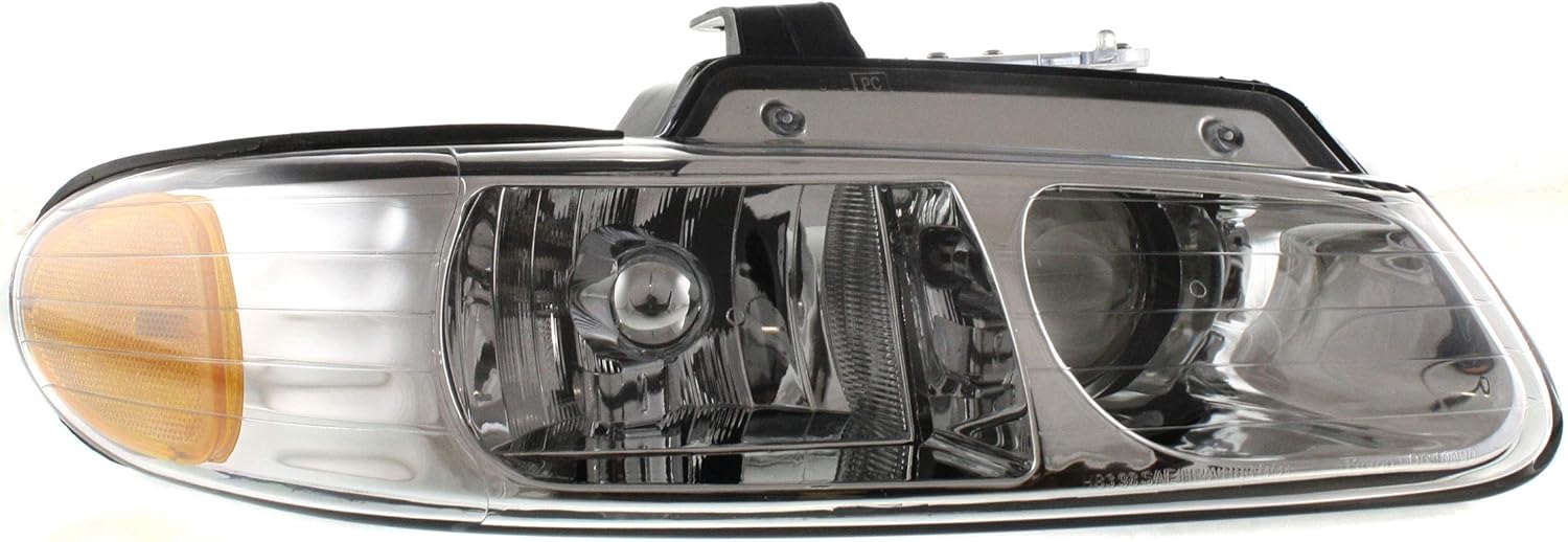 Evan Fischer Passenger Side Headlight for Dodge Grand Caravan 2000 Also Fits Chrysler Town & Country Halogen With bulb(s) For Models With Quad Lights Replaces# 4857150AD