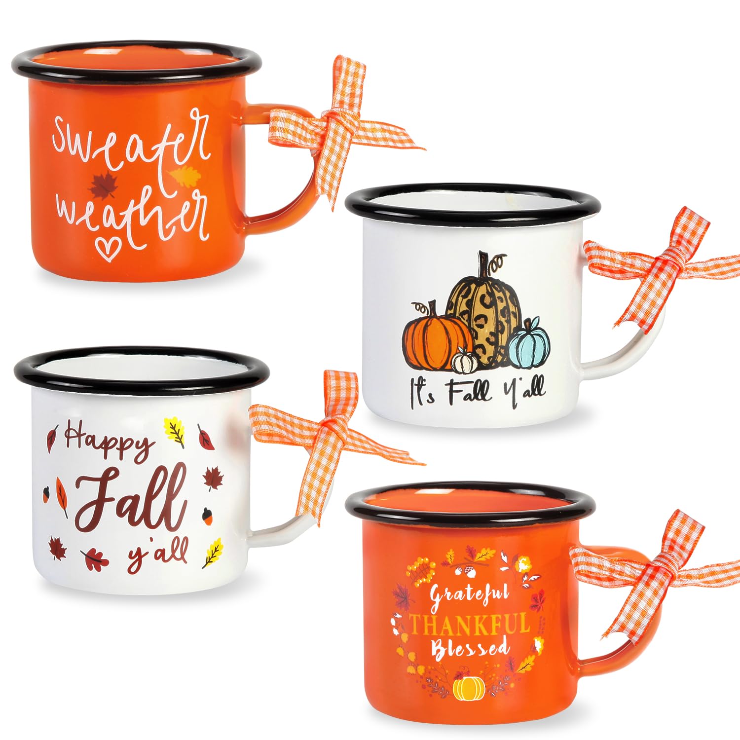 Quera Fall Mini Ceramic Mugs