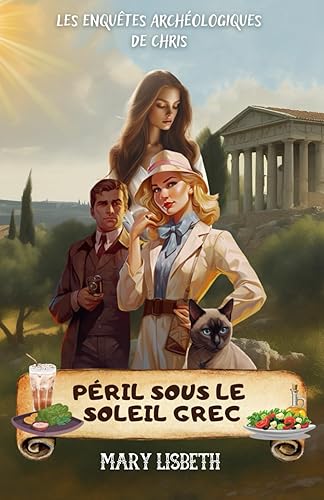 Péril sous le soleil grec (Les enquêtes archéologiques de Chris - Tome 3): Un roman policier cosy mystery en Grèce