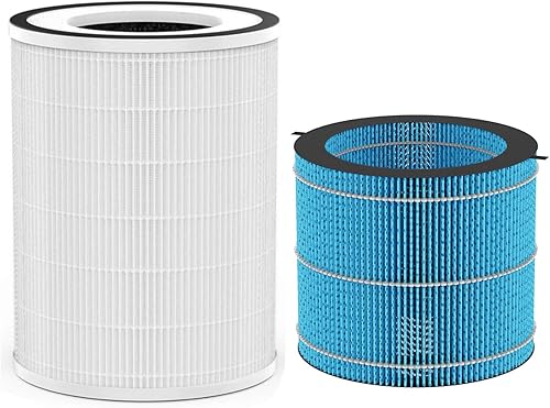 Miniatura 1 de Afloia Purificador de aire HEPA verdadero filtro de filtración de 3 etapas y filtro de absorción de humidificador, compatible con MIRO PRO,