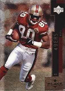 1998 Black Diamond Football Card #104 Jerry Rice