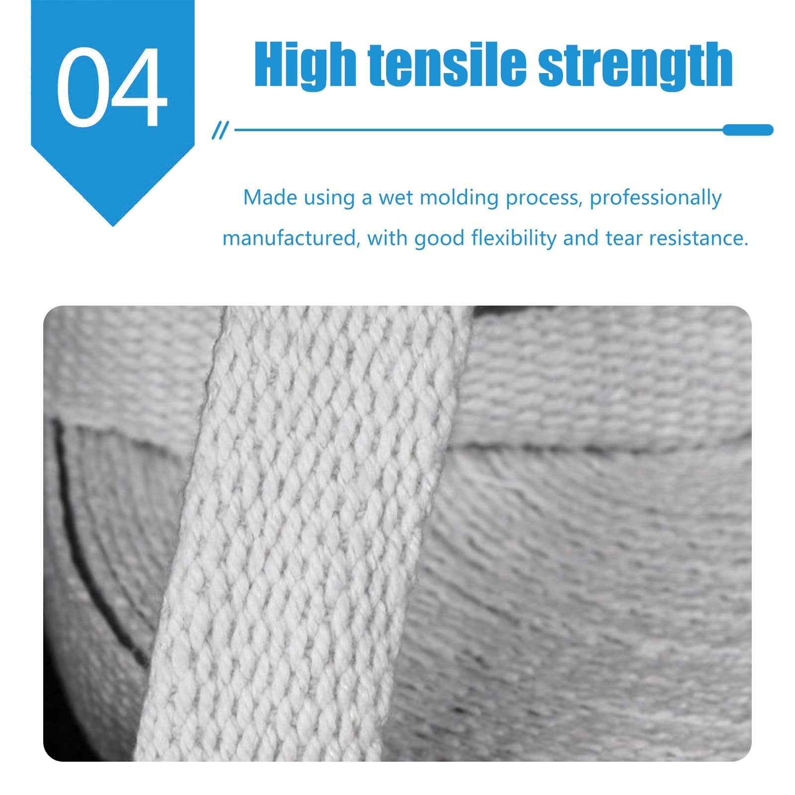 Nastro isolante in fibra ceramica | 5 cm x 20 m/30 m x 3 mm/5 mm for apparecchiature termiche: materiale isolante ignifugo(Length:30m,Thick:3mm)