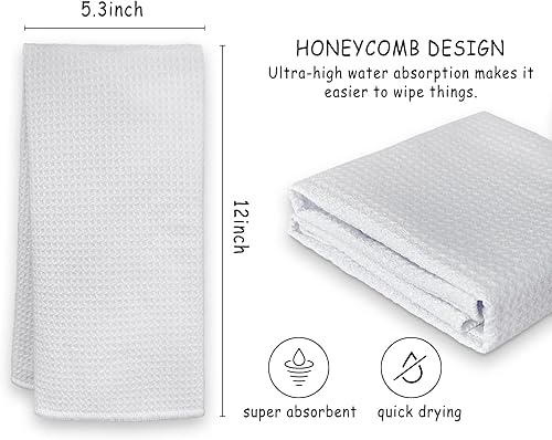 Miniatura 5 de HIWX Farmhouse Home Sweet Home - Toallas decorativas de cocina y platos, toallas de mano para plantas y plantas de eucalipto botánicas familiares,