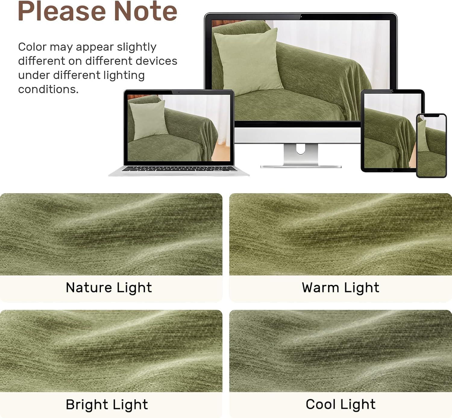Sectional Couch Covers, 2 Pieces Washable L Shaped Couch Covers Sofa Blanket for Dogs Pet Friendly Sectional Sofa Slipcovers Furniture Covers,71"x 118"+ 71"x 118",(XX-Large,Green)