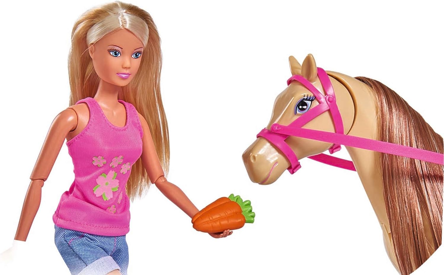 STEFFI LOVE - Lovely Horse Doll Playset - 27 cm
