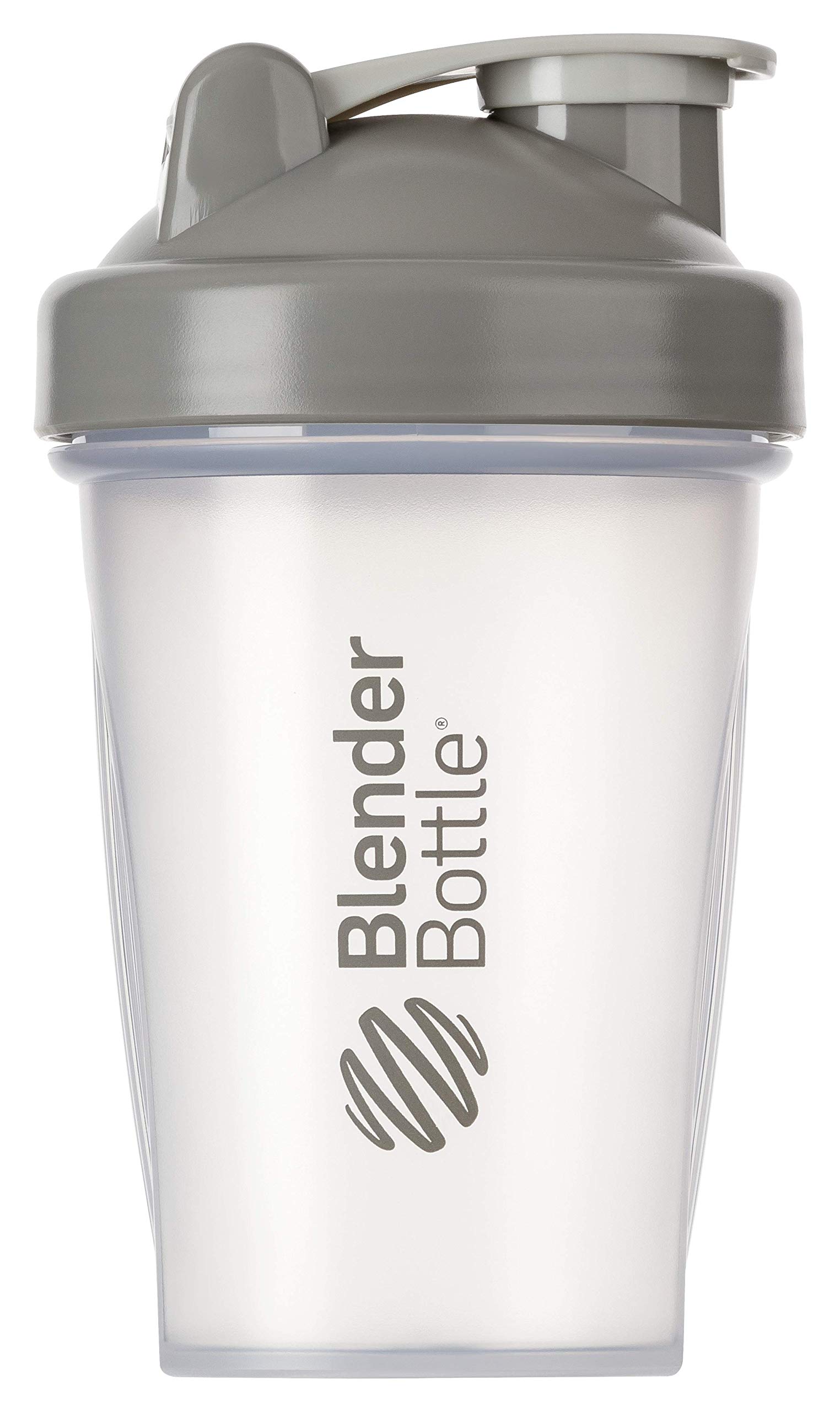 BlenderBottle Classic Botella de agua | Botella mezcladora de batidos de proteínas | con batidor Blenderball | libre de BPA | 590ml - blanco — view 9