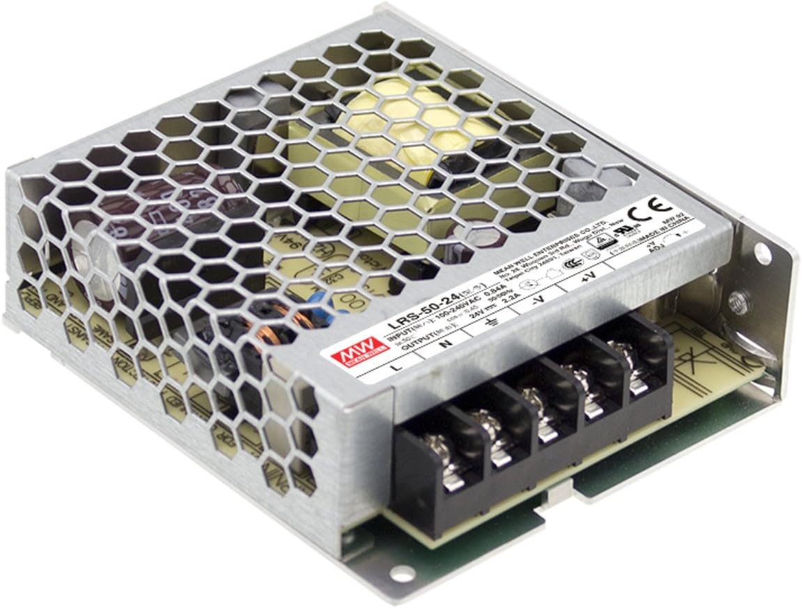 MEAN WELL original LRS-50-48 48V 1.1A meanwell LRS-50 48V 52.8W Single Output Switching Power Supply