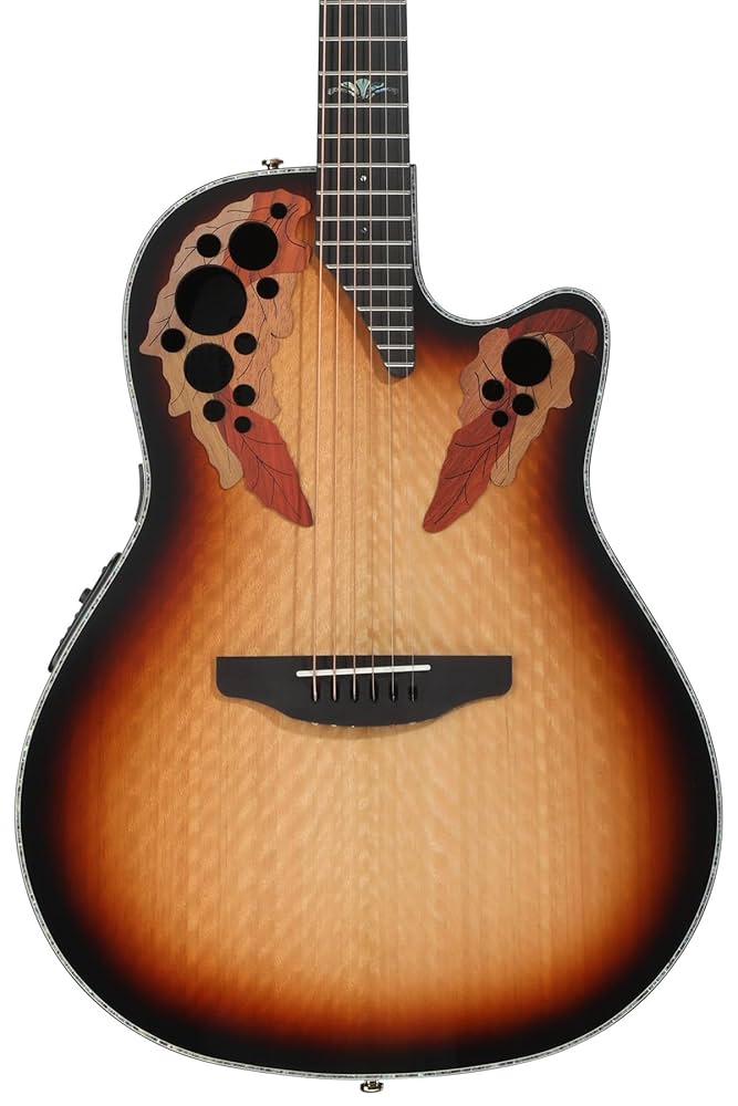 Amazon.com: Ovation Celebrity Exotic Mid-depth E-Acoustic