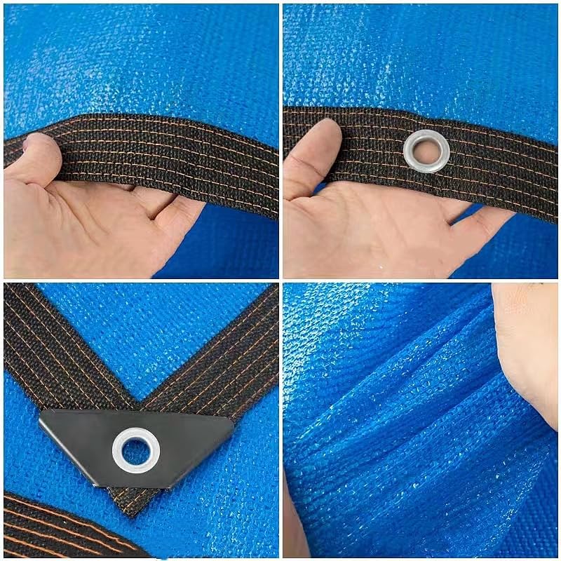 Outdoor Sun Shed HDPE UV Protection Shade Mesh Shade Sail Cloth 12 Needle 80~90% Shade Rate Car Pergola Garage Solar Shade Mesh (Color : Groen, Size : 1m X 4m)