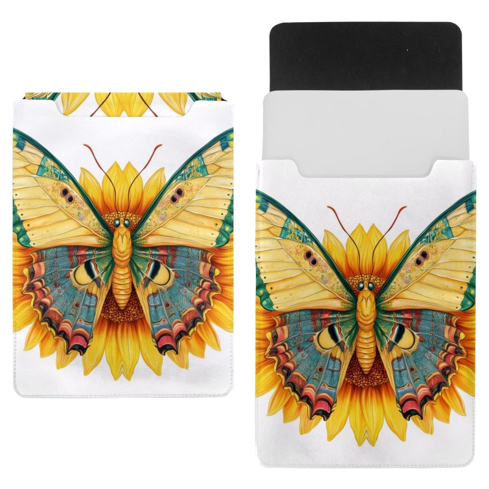 Funda para portátil de 13.8 pulgadas estilo girasoles para la cafetería 7