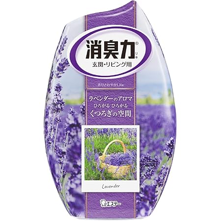 Amazon お部屋の消臭力 消臭芳香剤 部屋用 部屋 ラベンダーの香り 400ml 消臭力 ドラッグストア