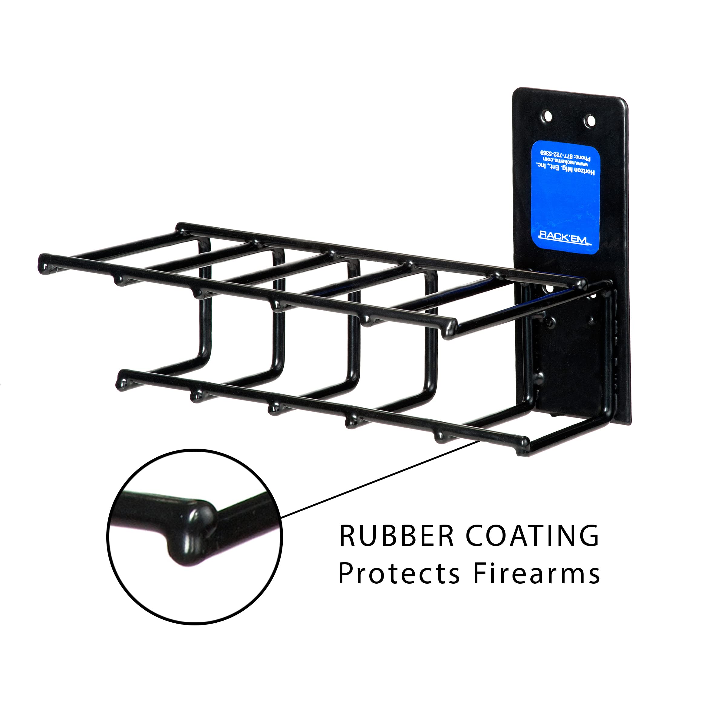 Buy Rack'em Gun Racks Wall Mount Pistol Rack Gun Safe Rack Indoor