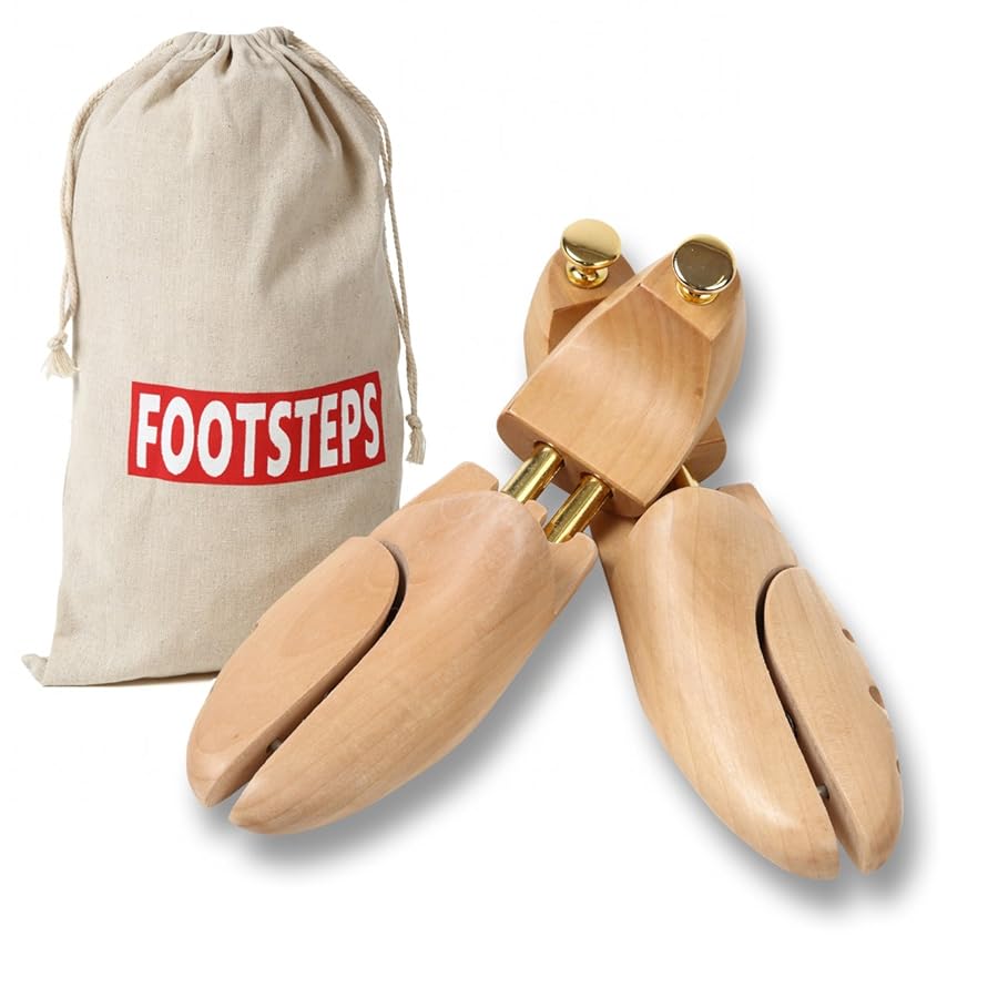Amazon | FOOTSTEPS シューキーパー シューツリー 木製 24.5cm