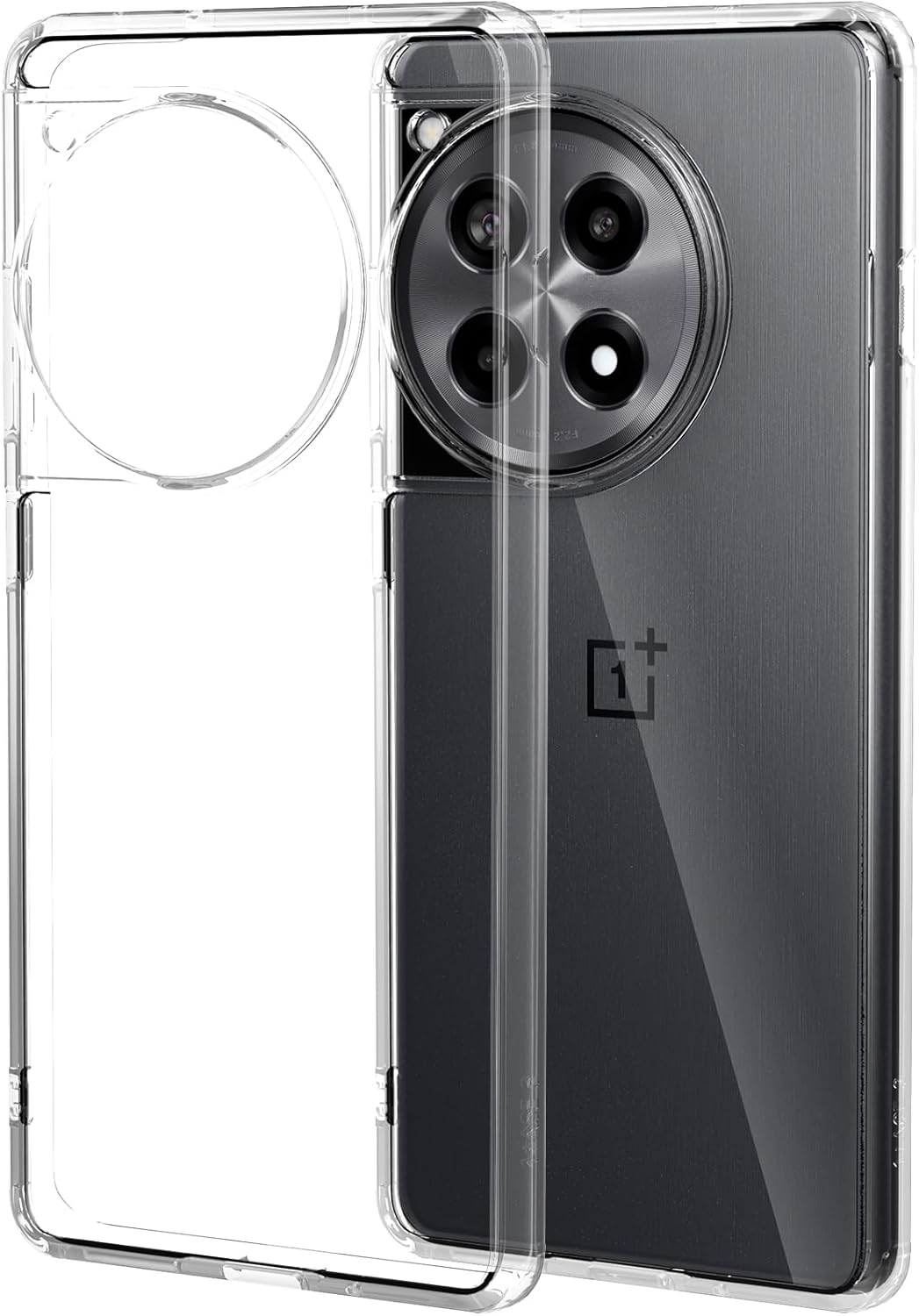 Clear Case for Oneplus 12R 5G/4G Case, [Hard PC Back+Soft TPU Bumper] [Anti-Yellowing] Slim Fit Full Protective Shockproof Transparent Case Cover for Oneplus 12R 5G 2023, Clear OnePlus 12R Clear image 8 of 9 B0CT55F3WM