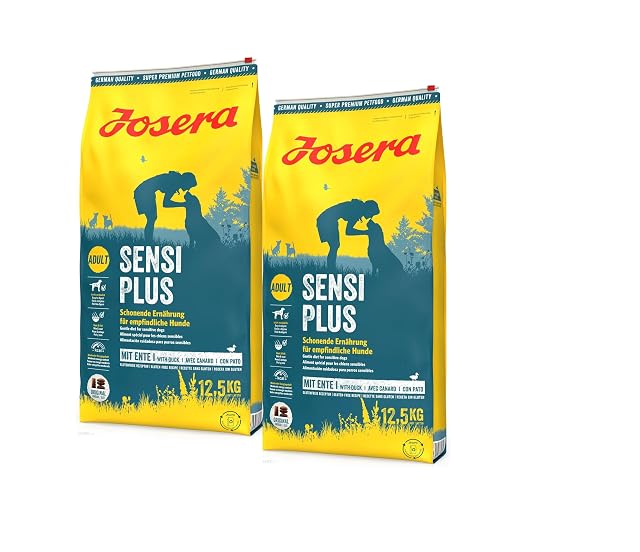 Josera SensiPlus, Pienso 2 Paquetes de 12,5 kg de Comida Seca para Perros
