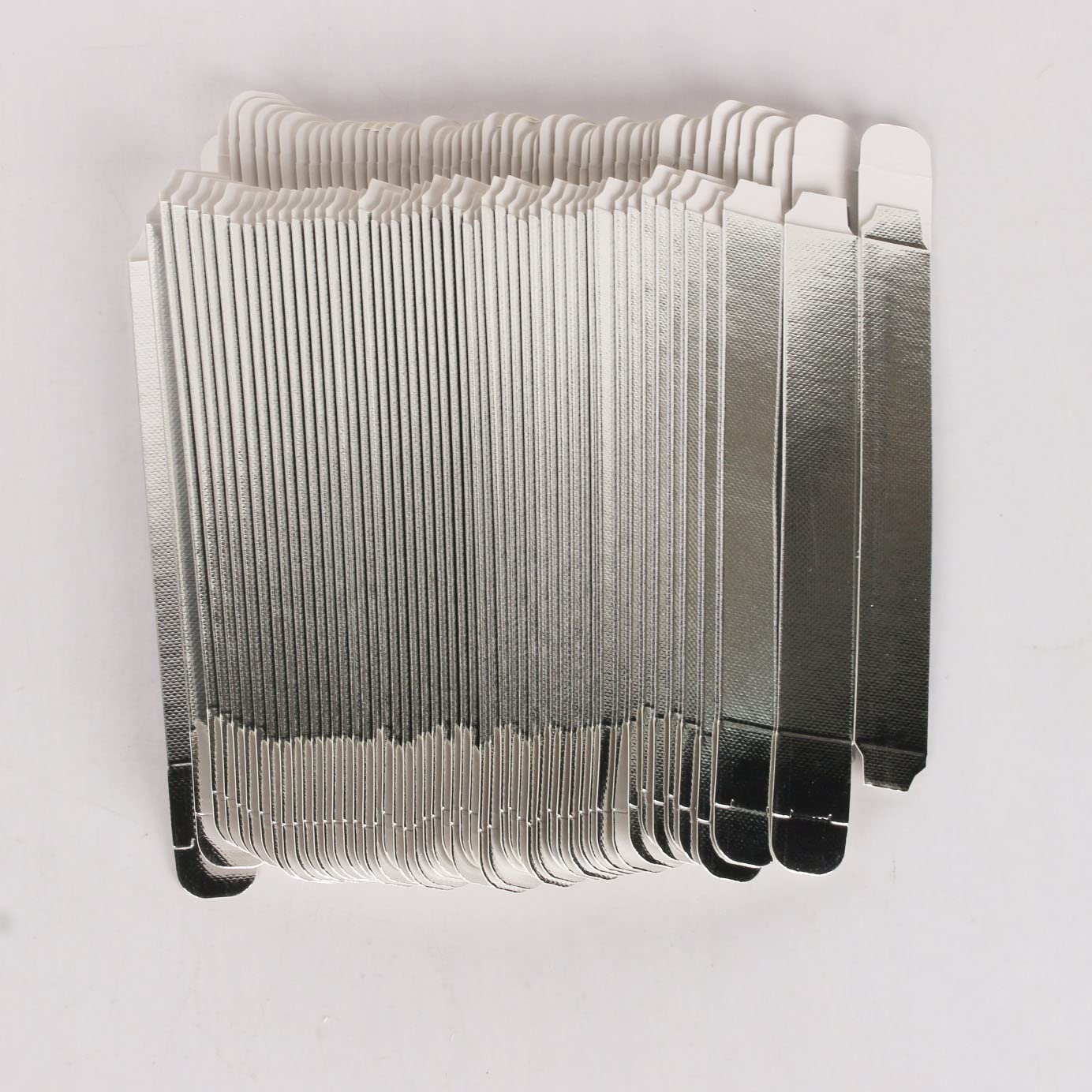 COSIDEA 50 Leere Mattschwarze Lipgloss-Boxen – 22x22x92 Mm, Aus Karton, Für Kleine Kosmetik