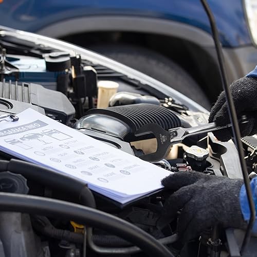 Miniatura 7 de ARUCMIN Juego de 14 llaves gigantes para pie de multitud, 12 pulgada, llaves métricas para pie de multitud de 27 a 1.969in, juego de llaves de pie