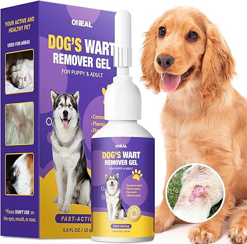 Removedor de verrugas para perros, removedor de etiquetas de piel de mascotas, 100% natural, sin dolor, sin irritación, seguro y eficaz, elimina las