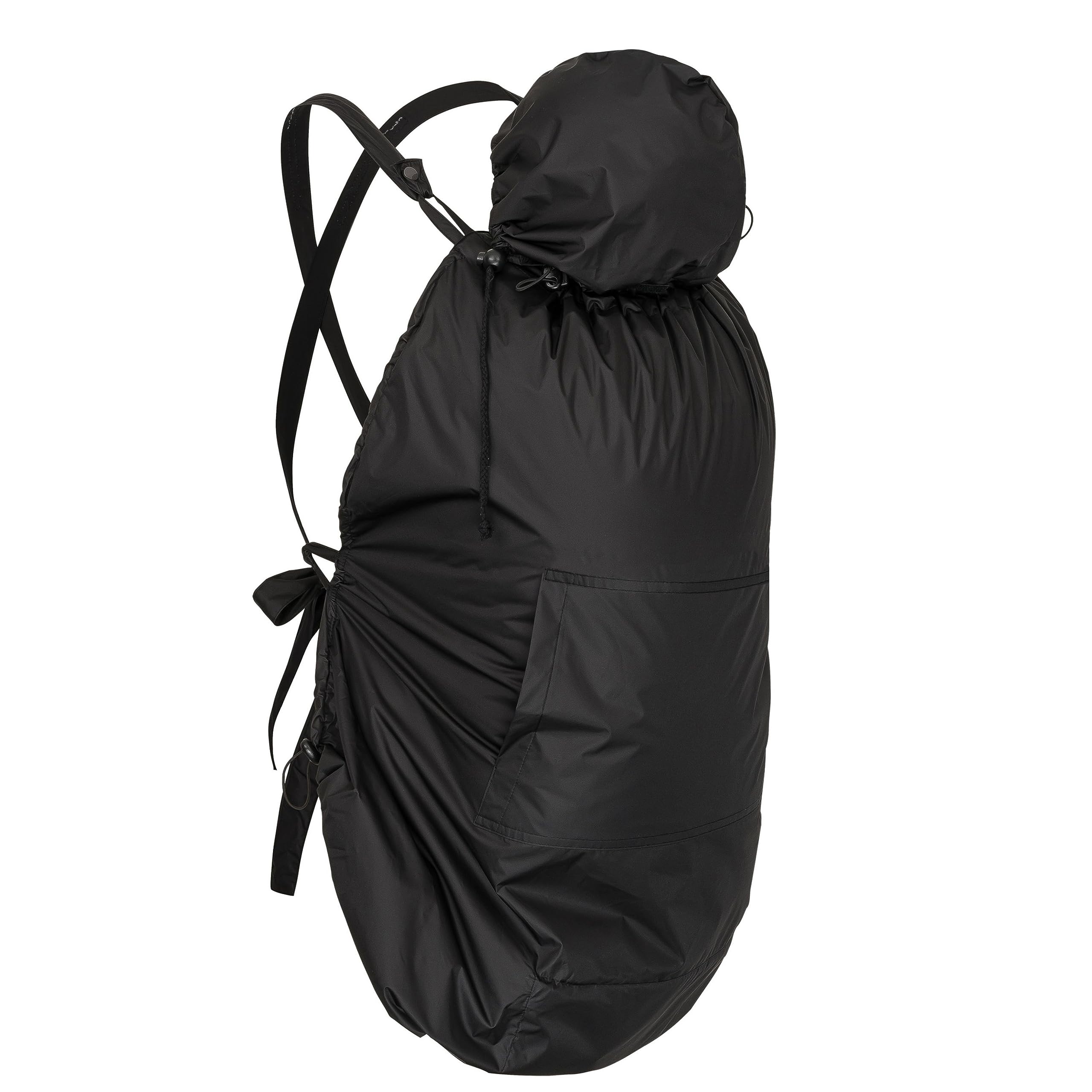 Hoppediz Regenschutz Tragecover, Universal Cover für Babytrage und Tragetuch, anthrazit