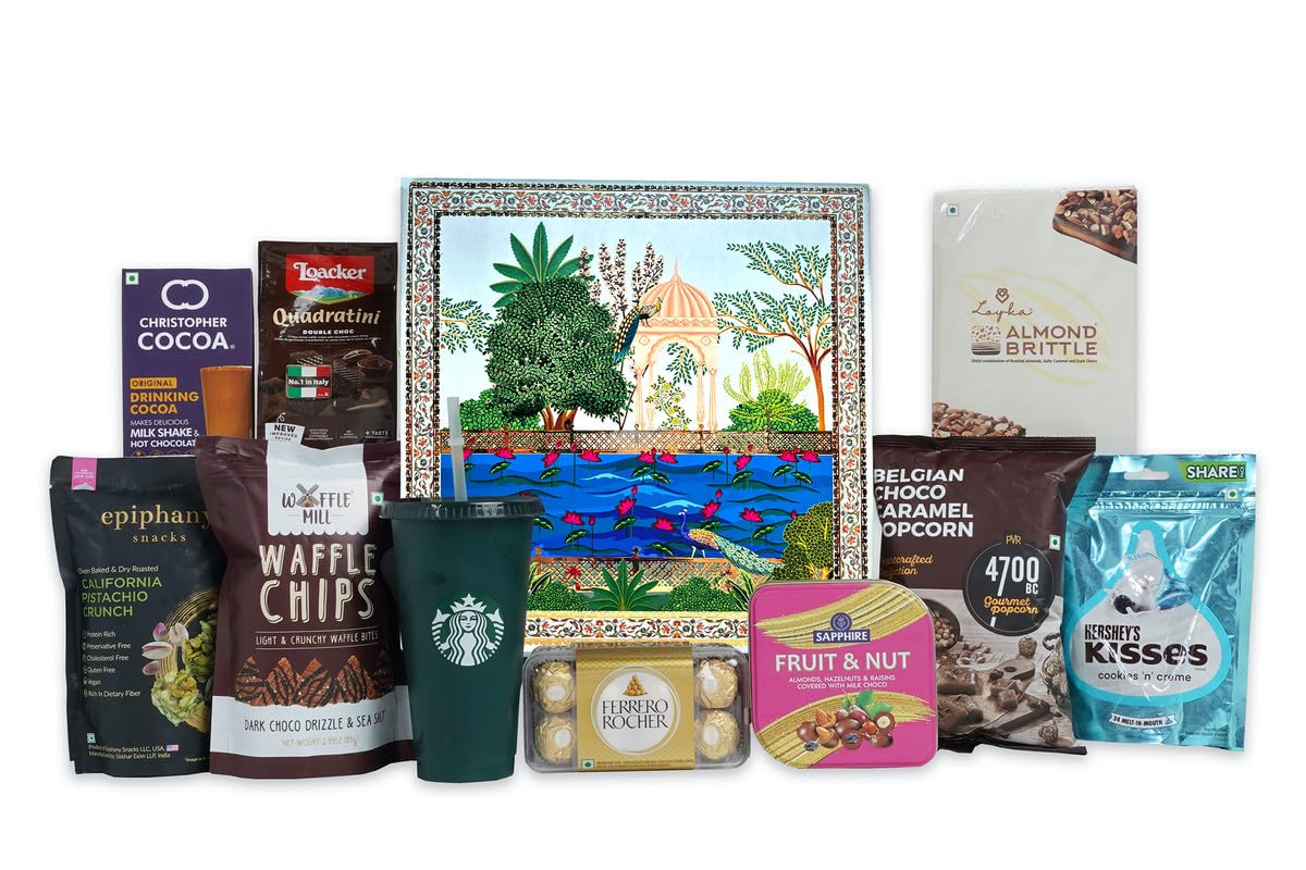 The Gift Tree Gift Hamper | Sipper & Christmas Chocolate Hamper | Gifts For Christmas, New Year, Family, Friends, Clients